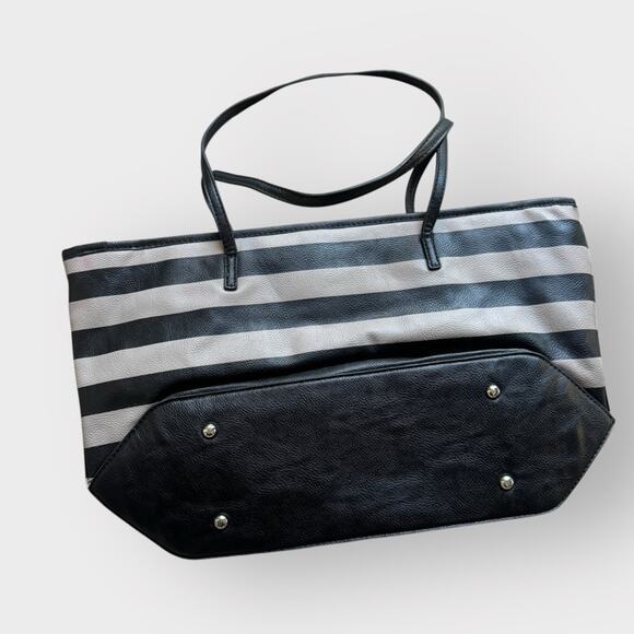 Nine West striped large tote bag - Picture 5 of 11